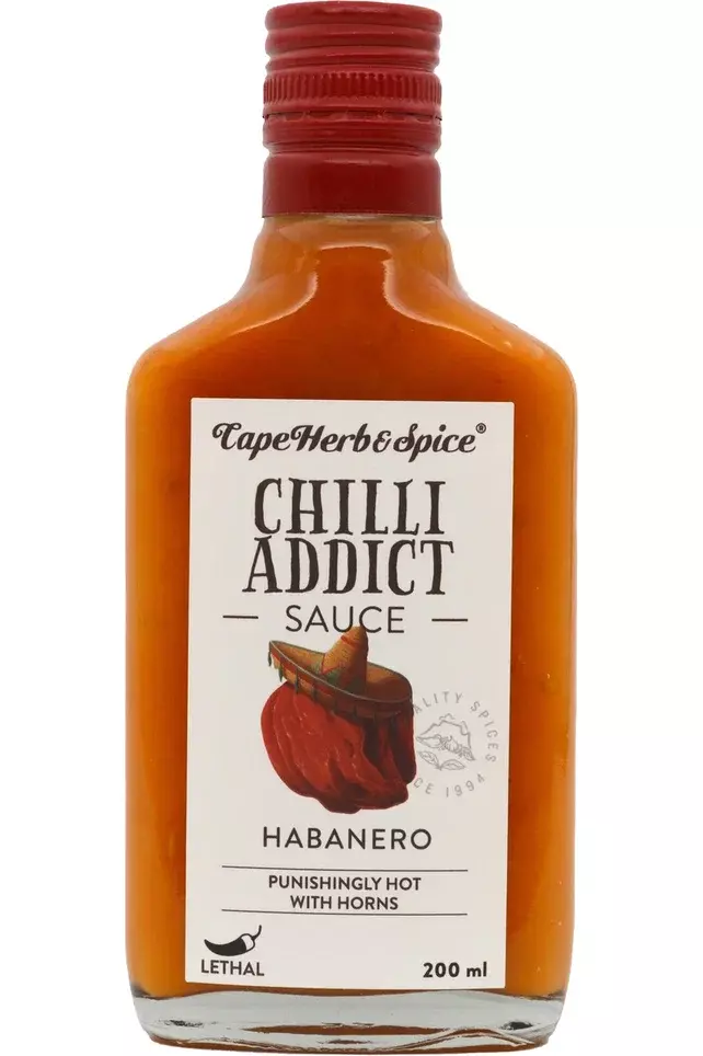 Соус чили "Хабанеро" Cape Herb & Spice 200 мл. Бутылка
