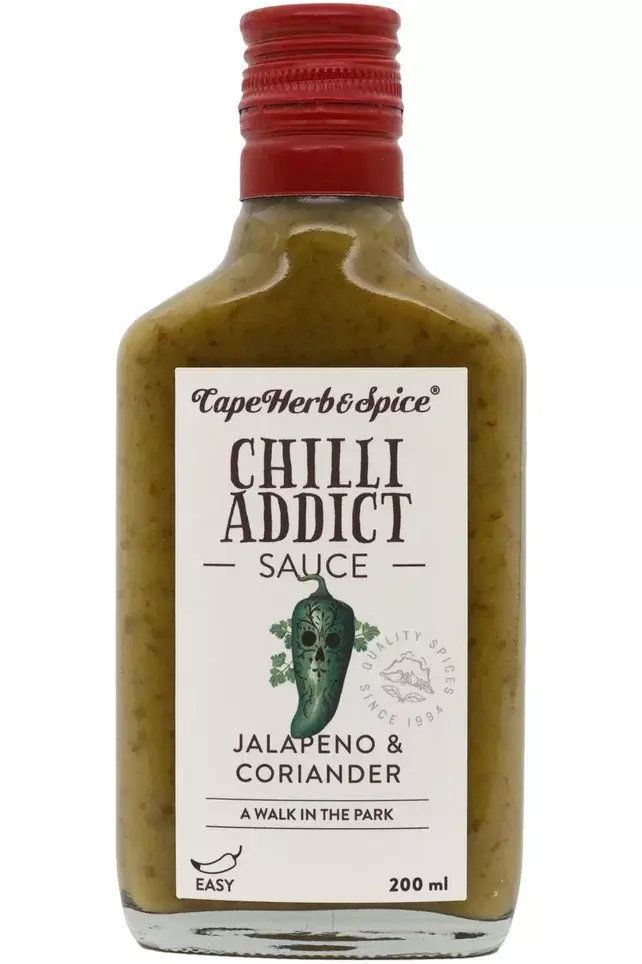 Соус чили "Халапеньо и Кориандр" Cape Herb & Spice 200 мл. Бутылка