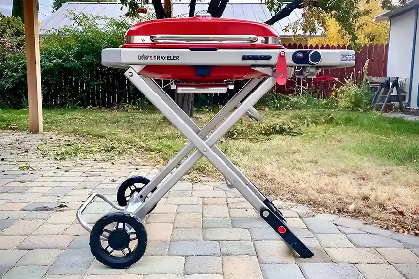 Гриль газовый Weber Traveler Red