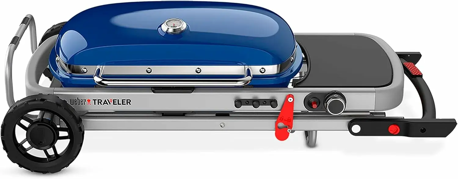 Гриль газовый Weber Traveler Blue
