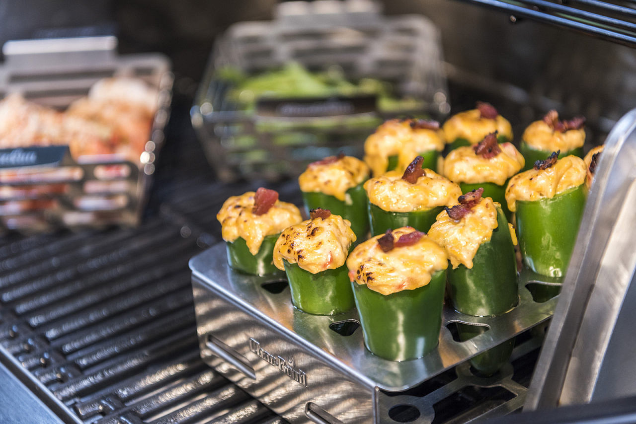 Форма Char-Broil Grill+ для жарки перца двойная