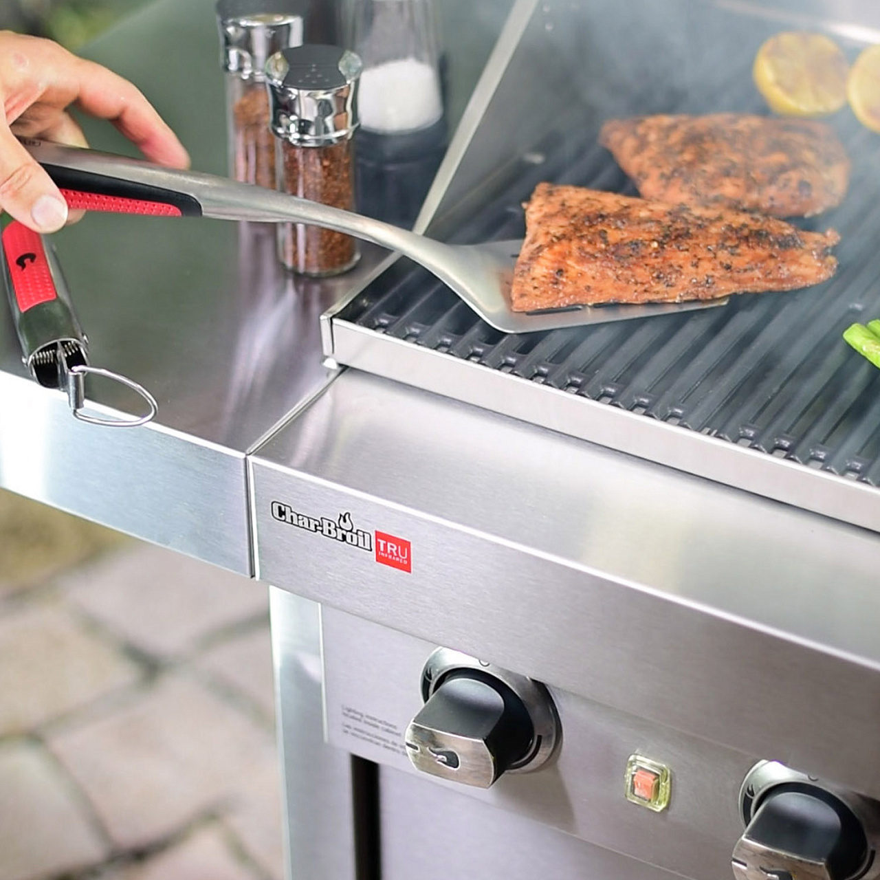 Лопатка для гриля Char-Broil стальная
