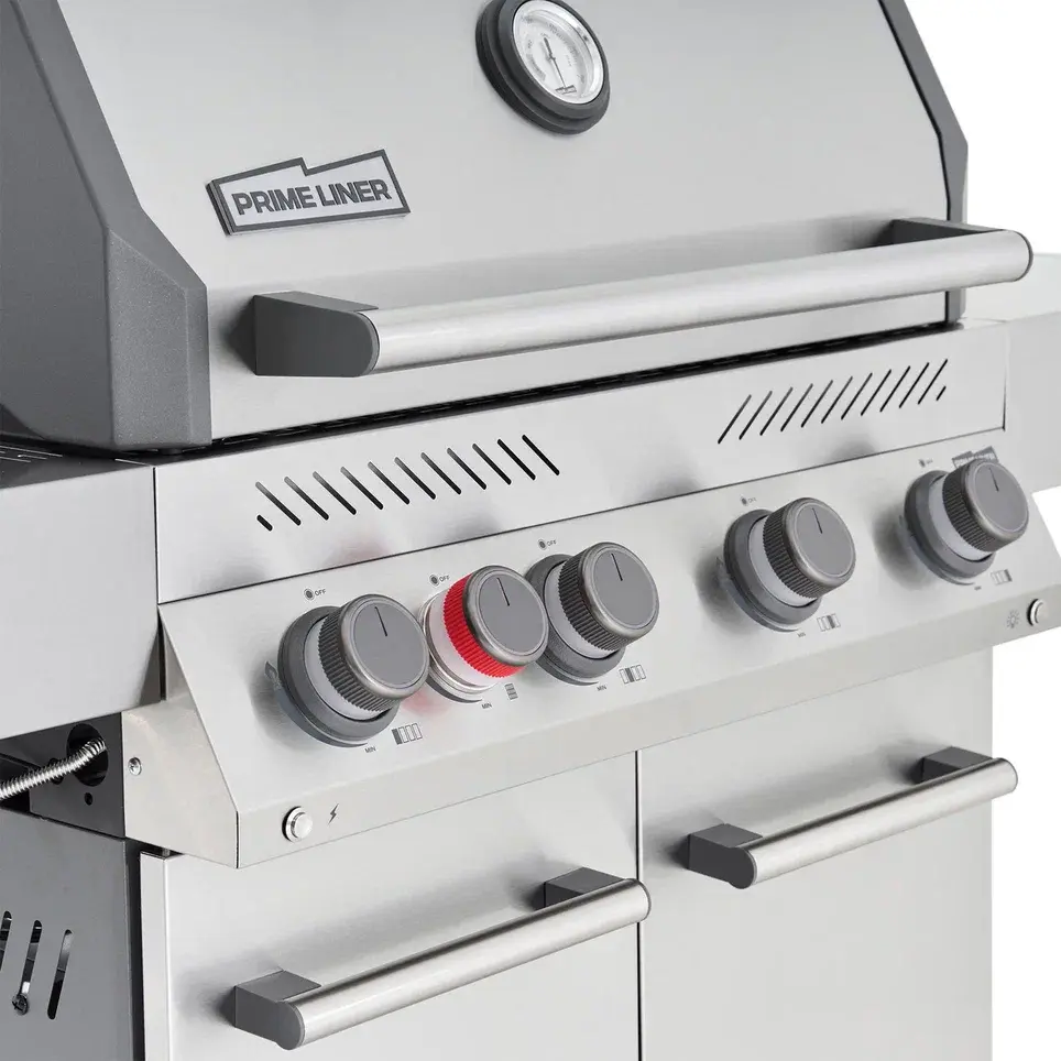 Газовый гриль PRIMELINER S4 комплектация DELUXE