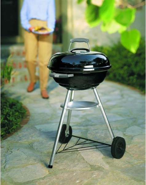 Гриль-барбекю угольный Weber Compact Kettle 47 см