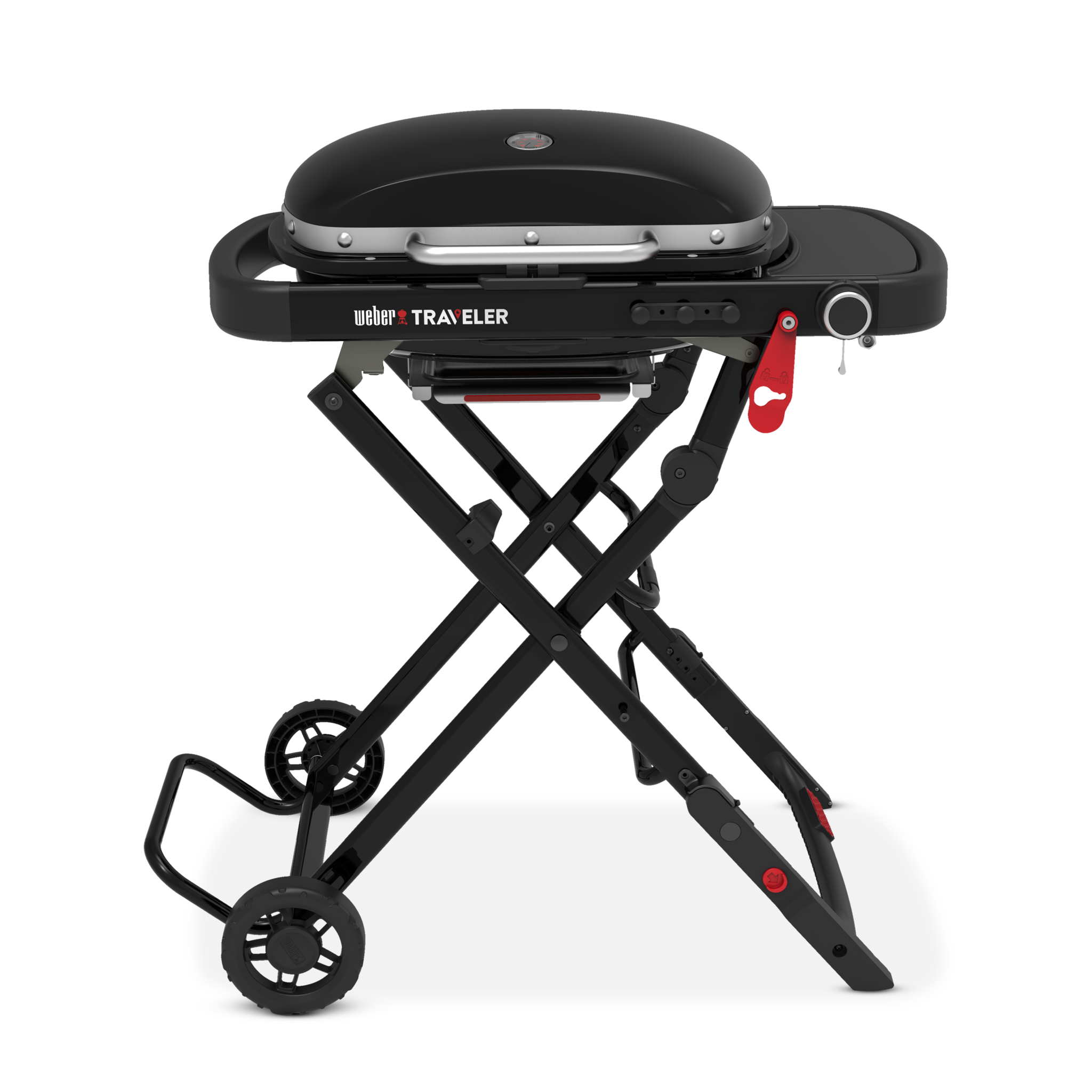 Гриль газовый Weber Traveler Compact черный