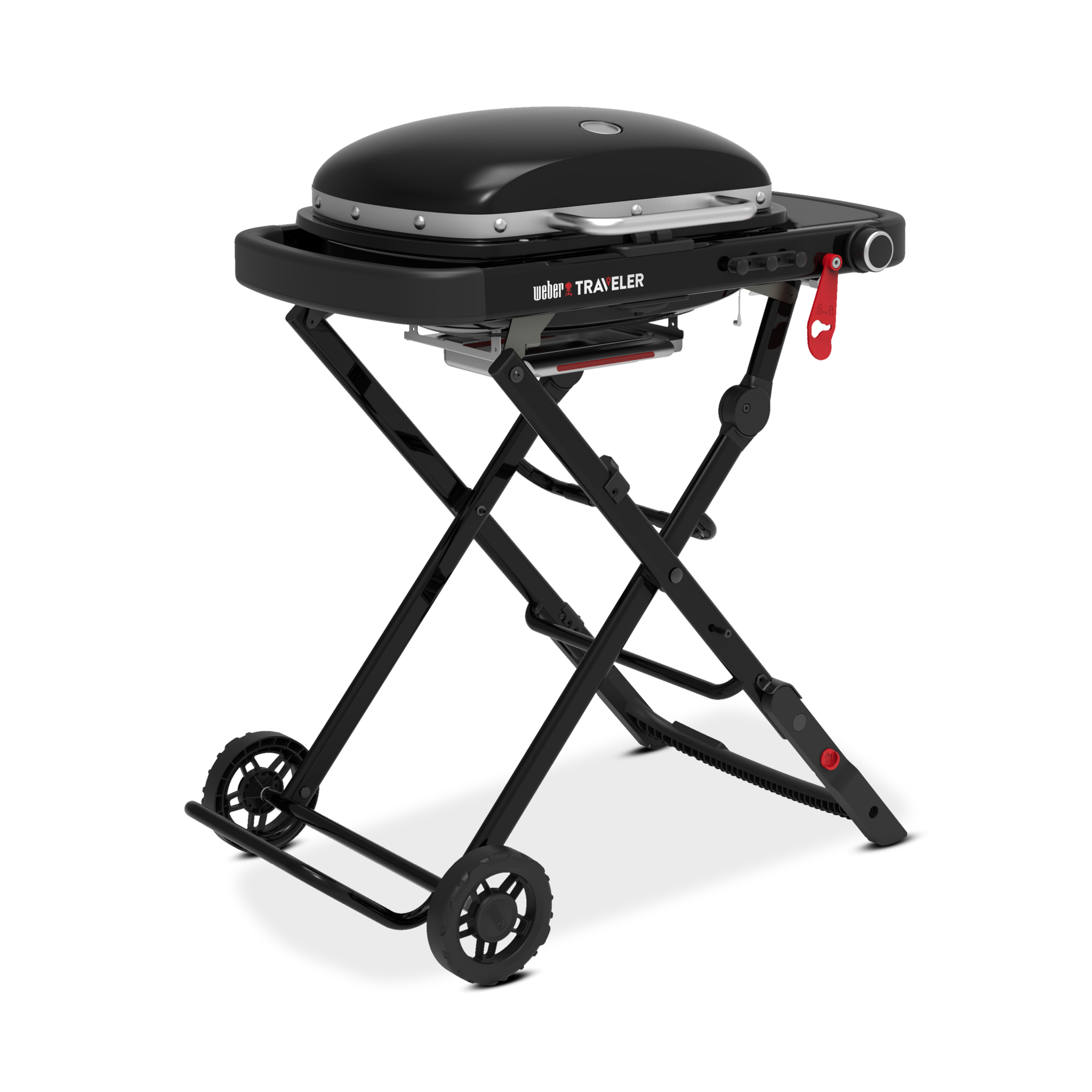 Гриль газовый Weber Traveler Compact черный