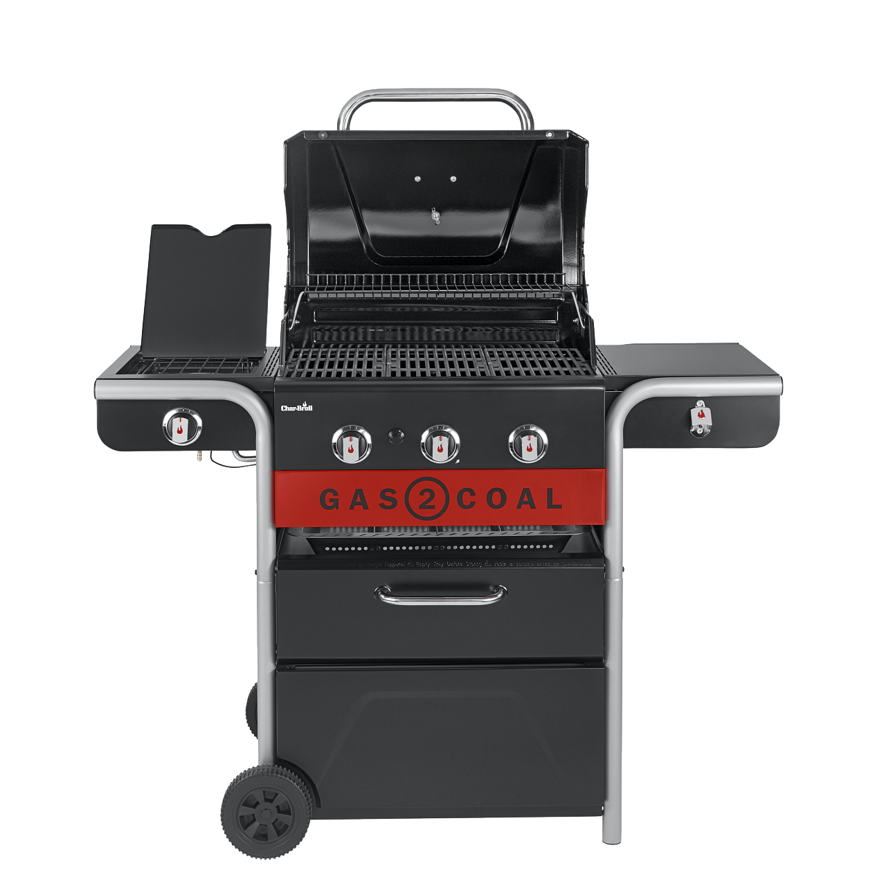 Угольный + Газовый гриль Char-Broil Gas2Coal Hybrid 3B
