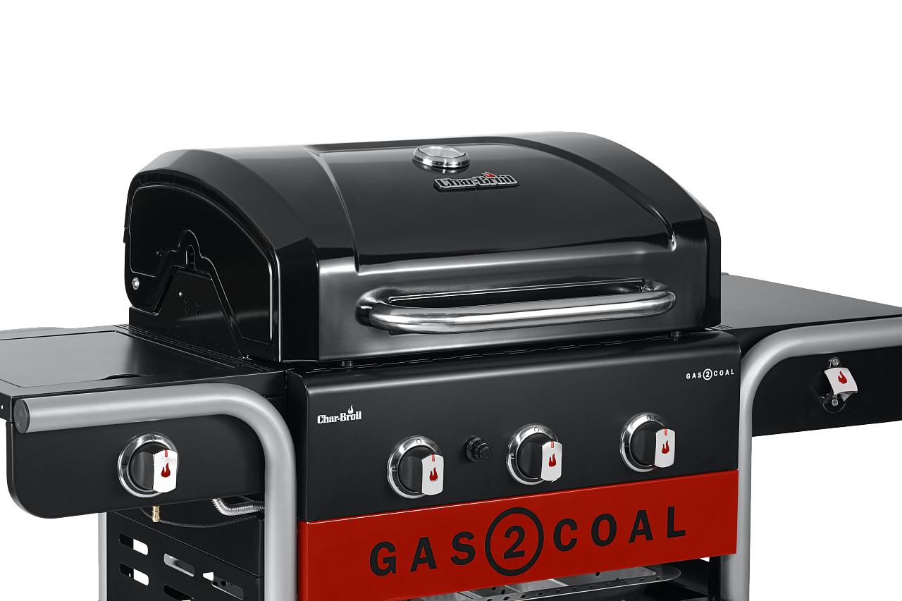 Угольный + Газовый гриль Char-Broil Gas2Coal Hybrid 3B