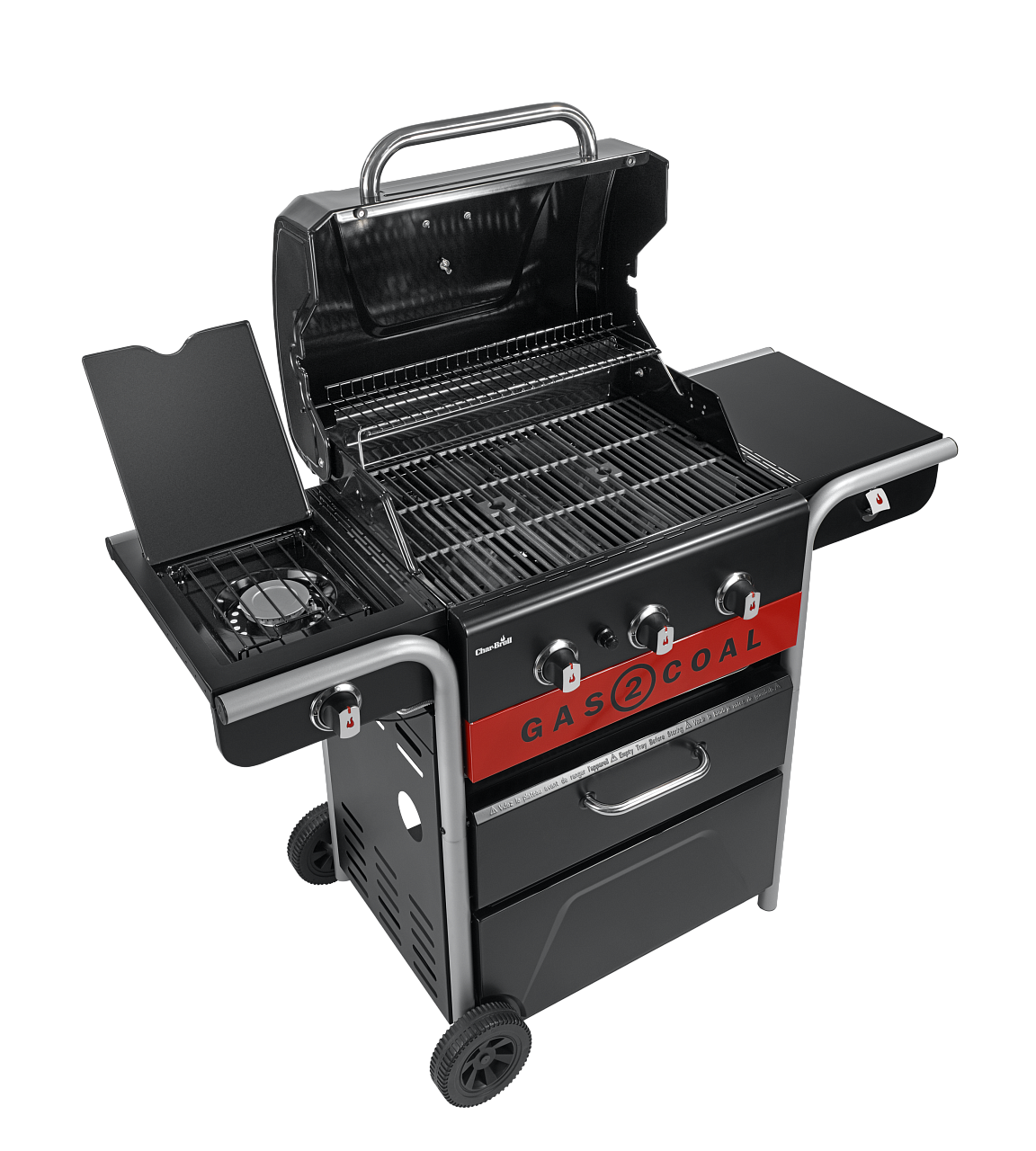 Угольный + Газовый гриль Char-Broil Gas2Coal Hybrid 3B