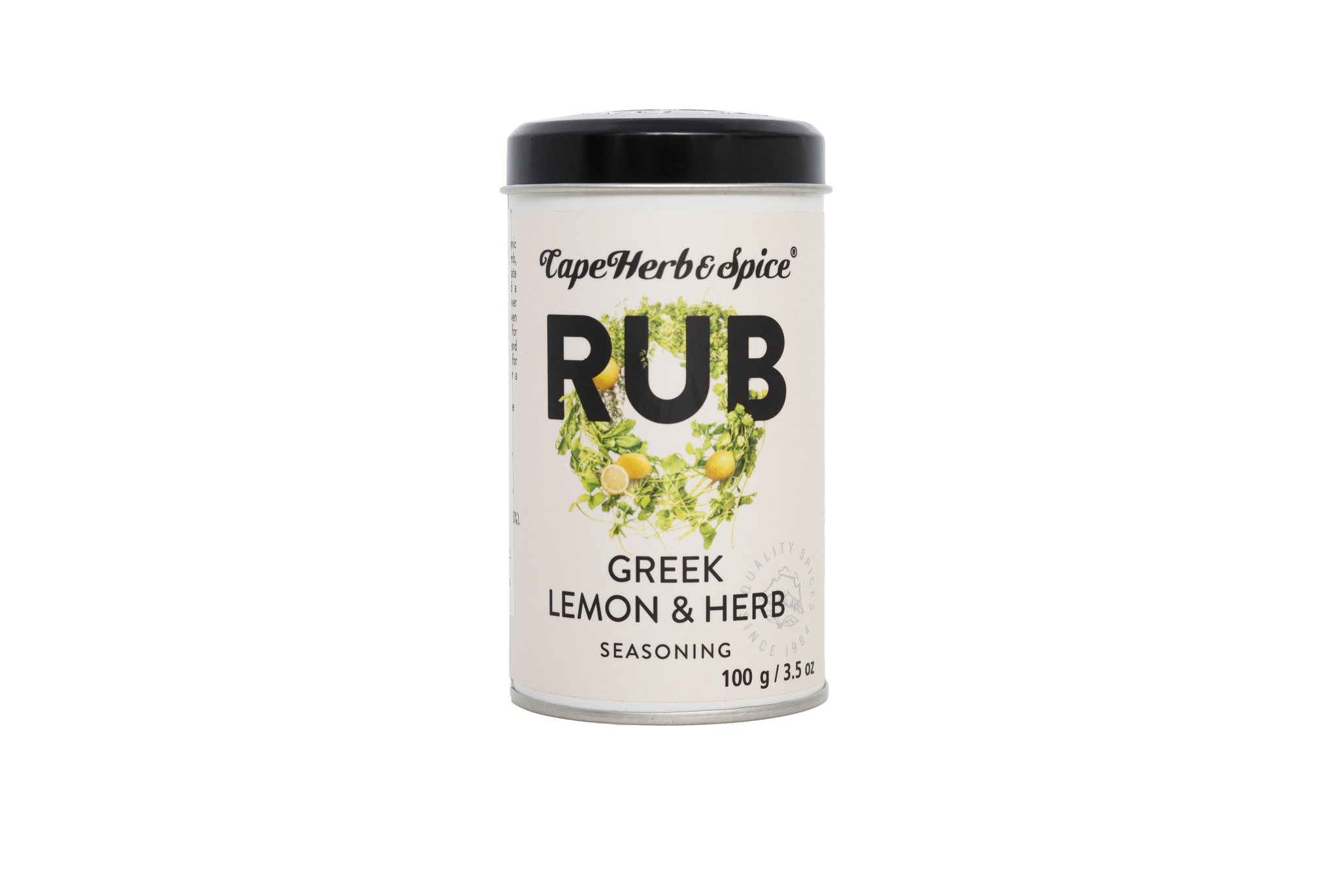 Приправа "Греческий Лимон и Травы" Cape Herb and Spice 100 г. Банка