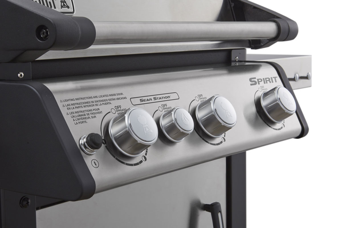 Гриль газовый Weber Spirit SP-335 Premium GBS, нерж. сталь