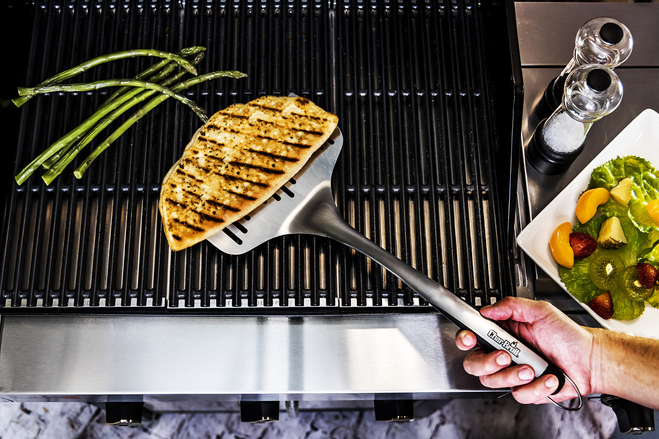 Лопатка для гриля Char-Broil XL широкая, стальная