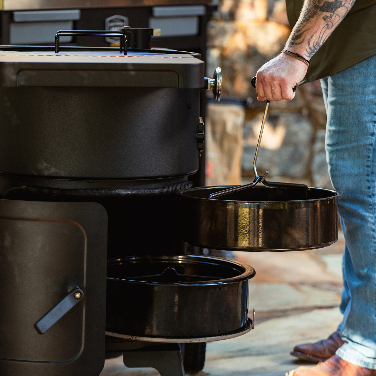 Коптильня Oklahoma Joe's Drum Bronco 2.0