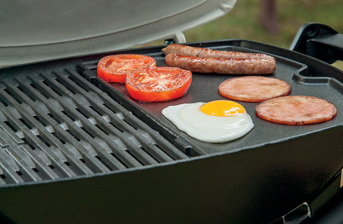 Чугунный противень для грилей Weber Q 2000-й серии.